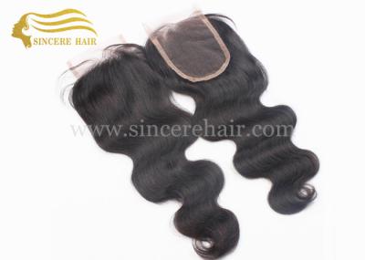 20 Clouser Hair Extensions - 20 Black Body Wave Virgin Remy Human Hair Clouser Extensions For Sale