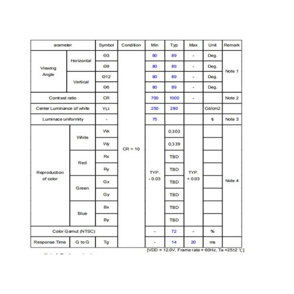 Модуль дисплея 30pin TFT интерфейса LVDS 18,5-дюймовый ЖК-дисплей 1366*768