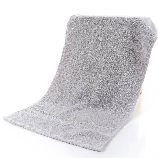 34*74CM Custom Cotton Face Towel for Hotel Home Spa Jacquard Absorbent Bath Towel Set