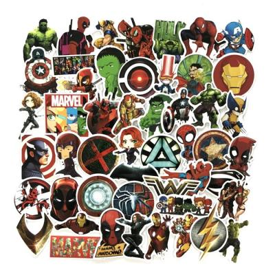 Waterproof PVC Die Cut Vinyl Stickers Cartoon Non Toxic Eco - Friendly