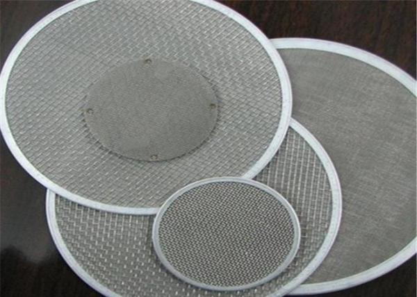 Fio desencapado Mesh Products de Hemming Metal Filter Disc Aluminum da borda
