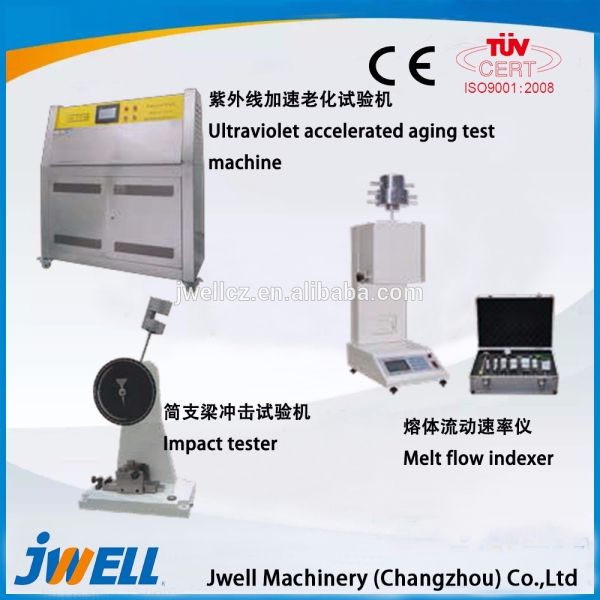 Jwell fully automatic WPC plastic extrusion line for PE&PP