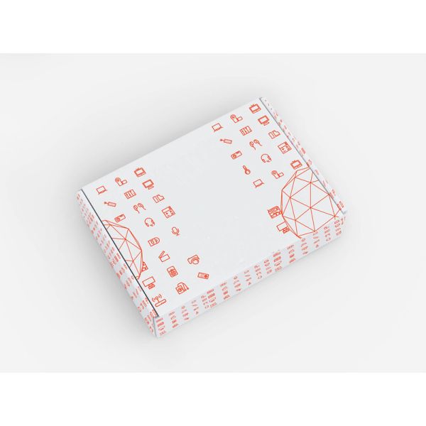 tampa rígida luxuosa do cartão e peúgas baixas da roupa do fato que empacotam a caixa