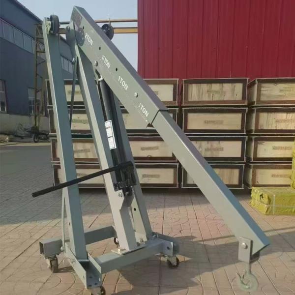 Grúa de taller plegable neumática para motor 2t