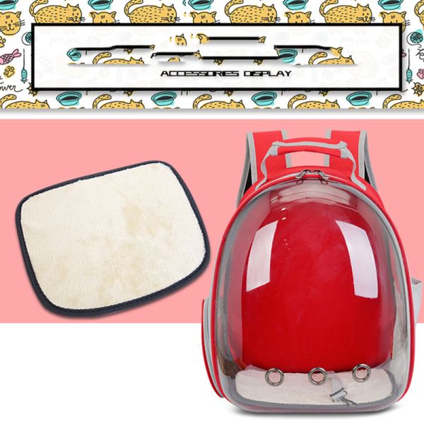 Pet Astronaut Capsule Backpack Green / Red / Blue / Black Available