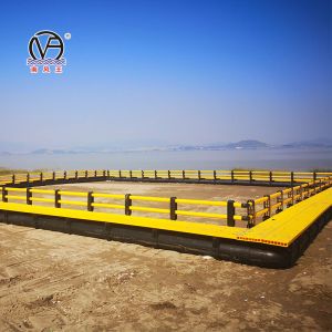 HDPE Floating Leisure Fish Cage | Family Fishing & Sightseeing Platform