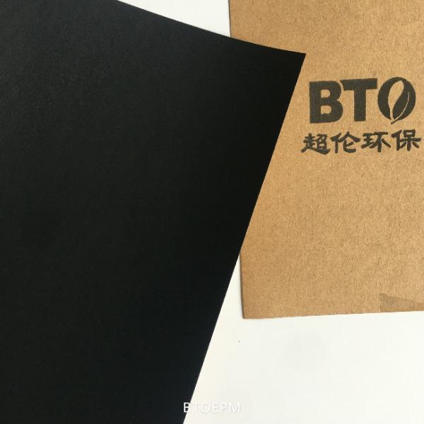 anti papel 1.8mm preto do cartão da espessura 1.5mm da onda 180g
