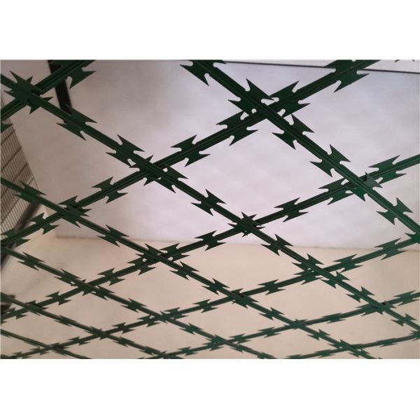 100X100mm Welded Blade Wire Fencing Made By Straight Blade Netting