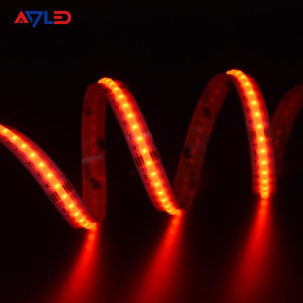Custom COB RGB Dimmable Flexible LED Strip Light For Kitchen Cabinet Colour Changing