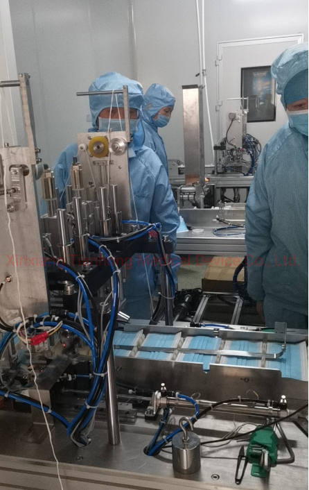 Медицинский запас фабрики лицевого щитка гермошлема респиратора EN14683 устранимый 3ply