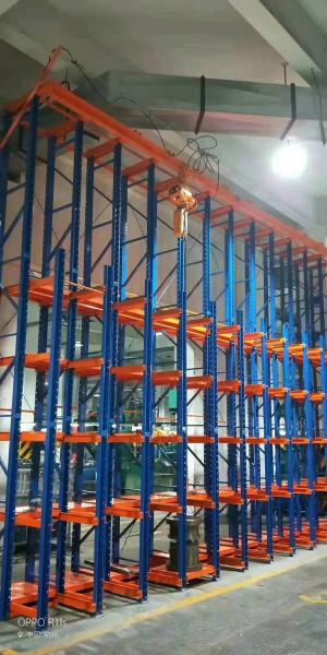 Powder Coating Steel Drawer Type Mould Rack for Warehouse 100.000kg Package Gross Weight