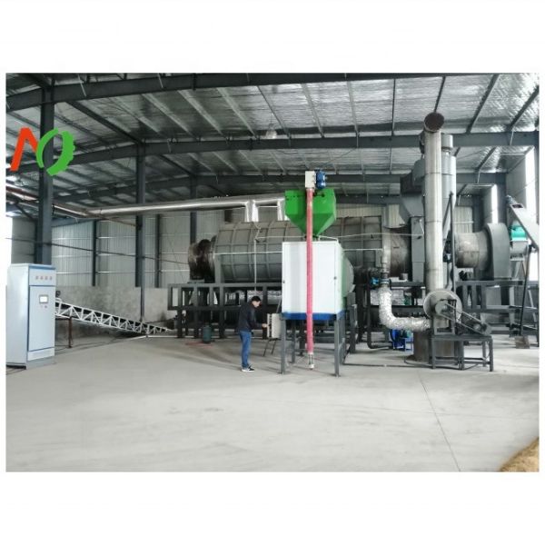 Fully Continuous Wood Charcoal Making Machine with 220v/380v Voltage and Energy