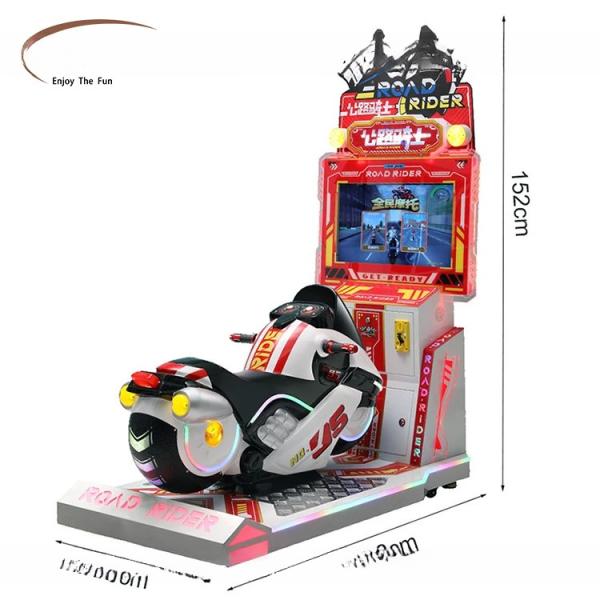Dreamland coin operated 26inch motorbike simulator game machine kids play moto video game arcade machine