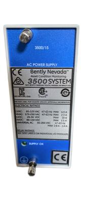 3500/15 Universal AC Bently Nevada Power Supply 85-264V 106M1079-01