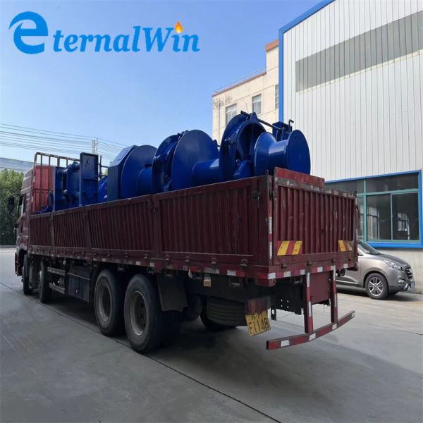 2 Ton-60 Ton Hydraulic Anchor Winch Single Or Double Drum