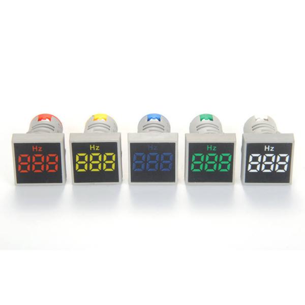 AD16 22mm blue LED Digital Display Electricity Frequency Meter 0-99hz
