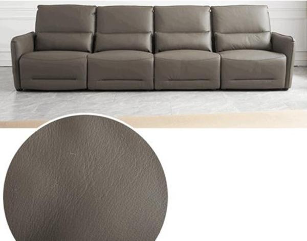 BN Modern Minimalist Cowhide Leather Living Room Intelligent Smart Chair Sofa Recliner Sofa Electric Functional Sofa