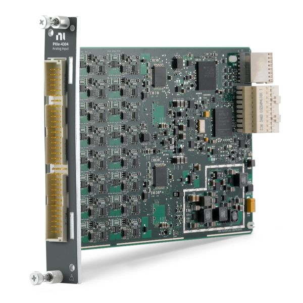 National Instruments PXIe-4304 PXI Analog Input Module with 5 kS/s/channel Sampling Rate -42V to 42V Input Range and 32 Differential Channels