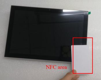 POE Power Wall Mount Industrial NFC Reader Panel 10.1 inch Android Rooted Kiosk Mode Touch Screen