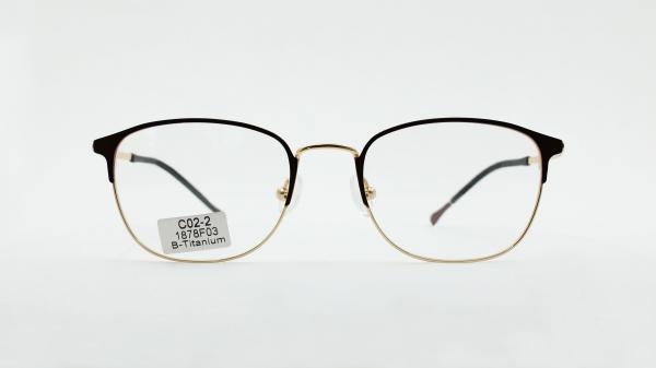 Blue Light Filter Computer Glasses for Mens Womens Metal Eyewear Prescription with Clear Lens Optical Eyeglasses Frame