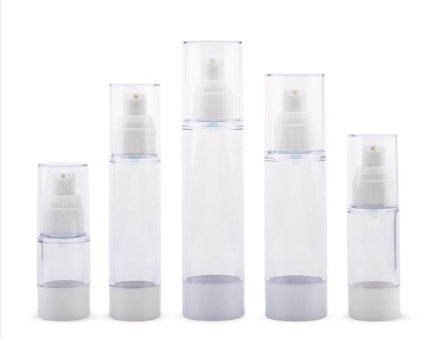 15ml 30ml 50ml Plastic Airless Bottle For Cosmetic Packaging