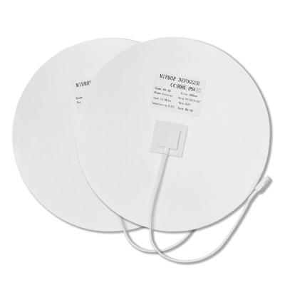 Hotel Mirror Anti-Fog PET Heating Film with Adjustable Round Size and 12w Output Power