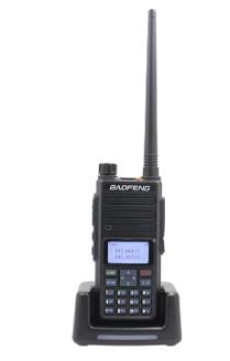 Portable DTMF Encoded VHF UHF Dual Band Two Way Radio
