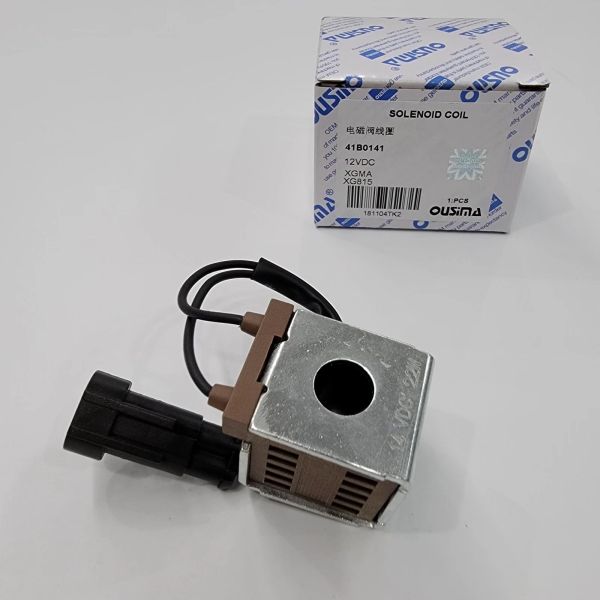 bobina 12vdc del solenoide 41B0141 para el excavador XG815 de XGMA