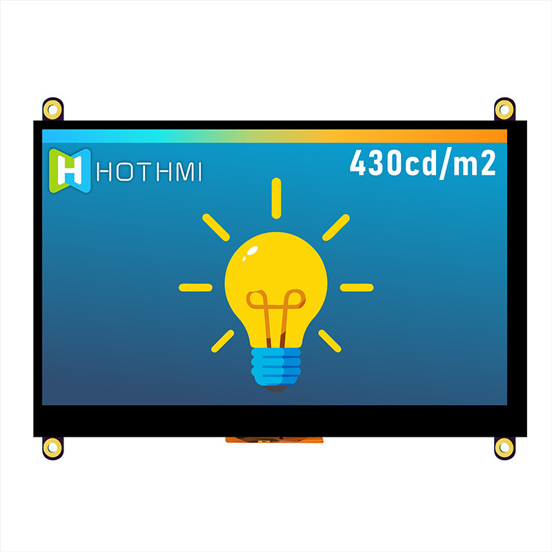 7 дюймов для высокого сигнала TFT дисплей 1024x600 для Raspberry использования Pcap Монитор