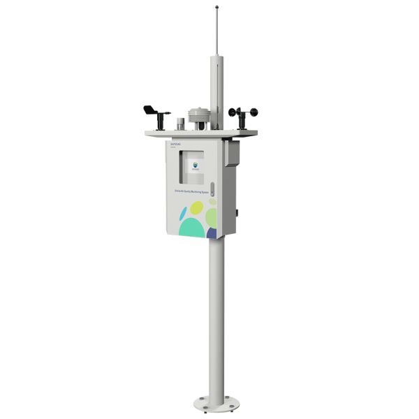 High Precision Air Quality Monitoring Station with Electrochemical PID Gas Sensor and Cloud Platform Remote Control