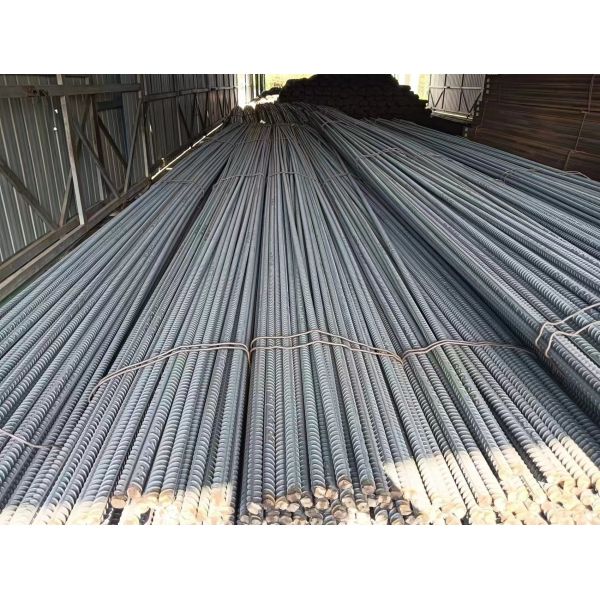 Hot-rolled HRB400 deformed steel rebar, factory-manufactured, available in 12mm and 16mm sizes for construction reinforcement.