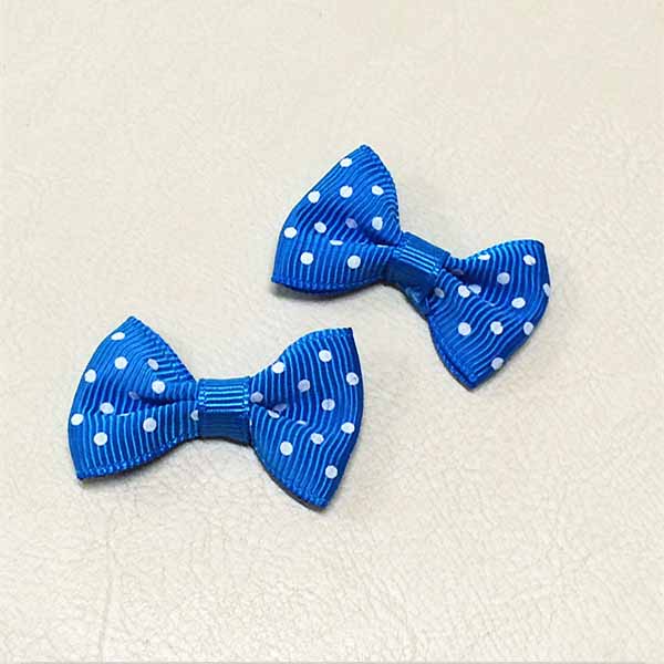Gift Packing Party Decoration Satin Ribbon Bow Colorful Grosgrain With Dot