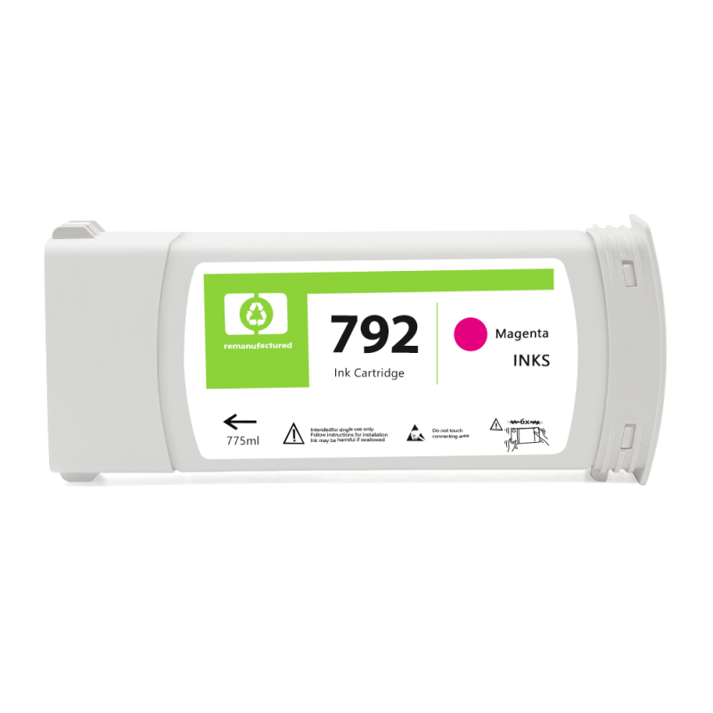 Betcolor Latex Cartridge Compatible 792 H P Designjet L26500/L28500 Printers-Re-Manufactured Full 775ML Latest Chip 100%