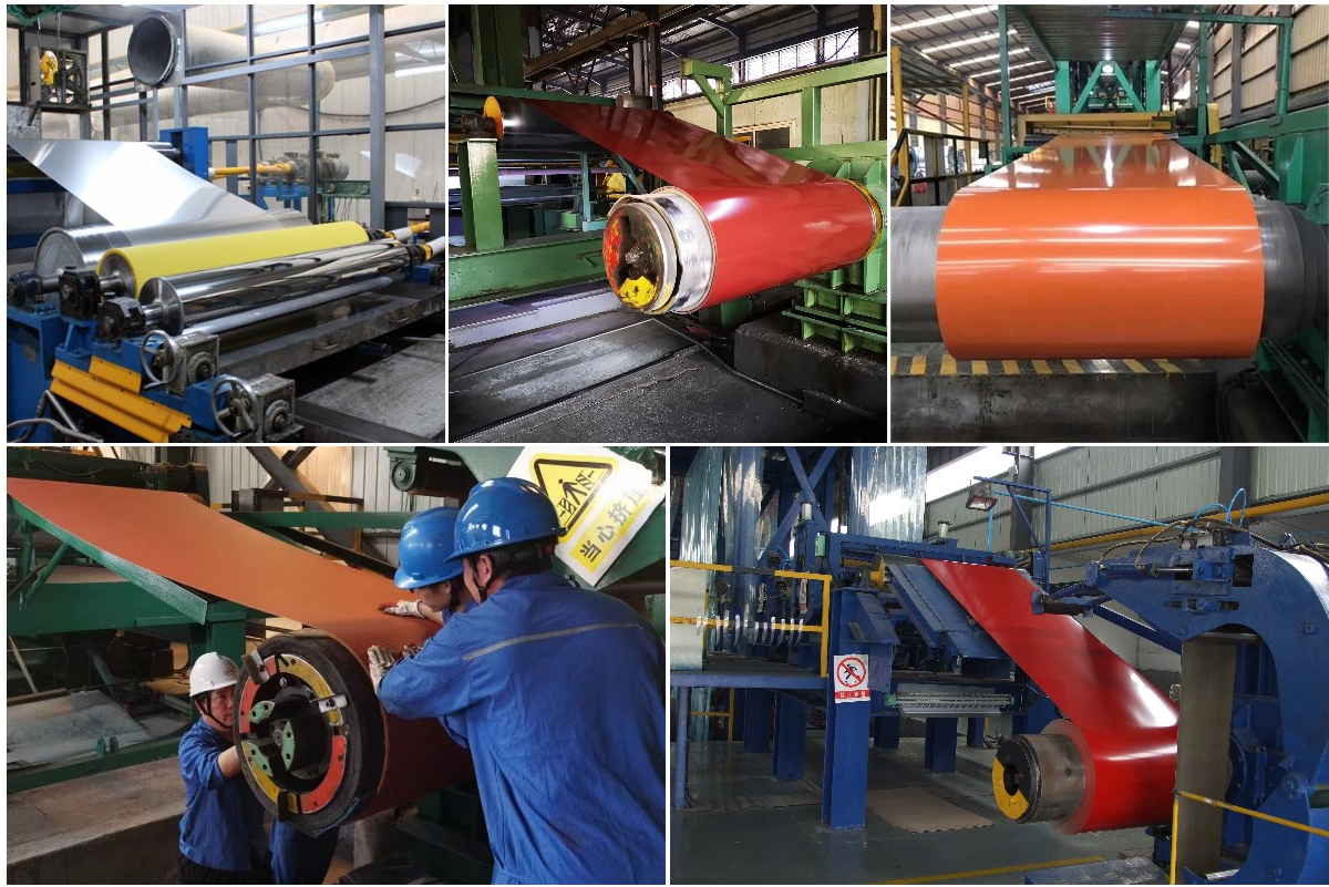 Hot Rolled PPGI Steel Coil Customized PPGI Coated Coil 0.12mm - 1.2mm Thickness