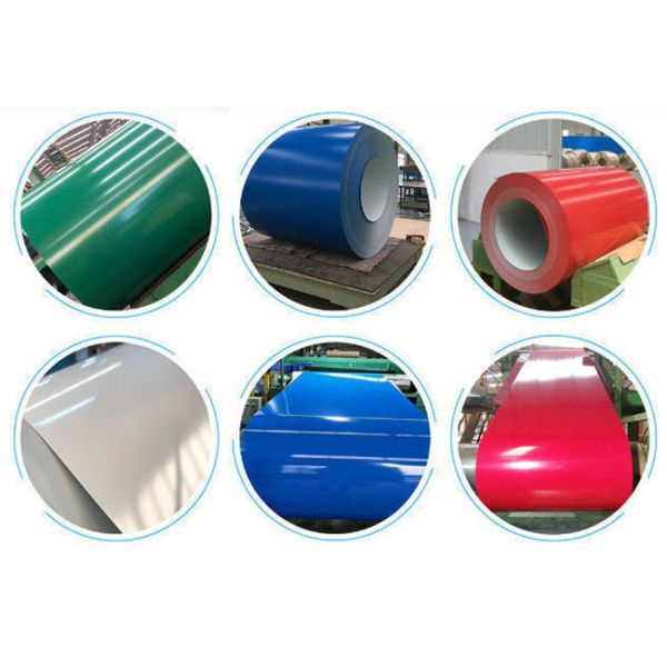 Cold Rolled PPGL Steel Coil S350GD DX53D For Building Exteriors And Electronics