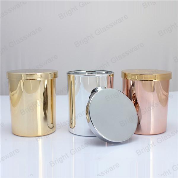 New Products custome 9oz Christmas Candle Jars with lid