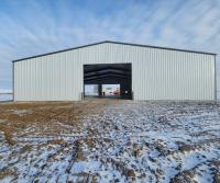 Entrepôt de structure en acier standard ASTM personnalisé avec peinture / traitement galvanisé