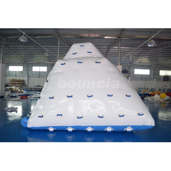 Commercial Inflatable Water Iceberg / Inflatable Aqua Iceberg For Lake
