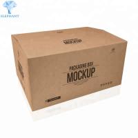 Caixas de cartão ondulado feitas sob encomenda do ODM Kraft do OEM 58cm×42cm×15cm