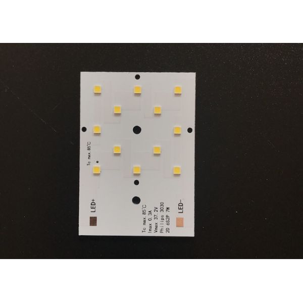 Объектив модуля 156x68 уличного света СИД квадрата Smd3030 7W