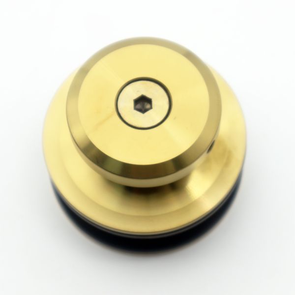 Sistema de barandillas de puerta corredera de cristal sin marco de acero inoxidable de color dorado para la sala de ducha