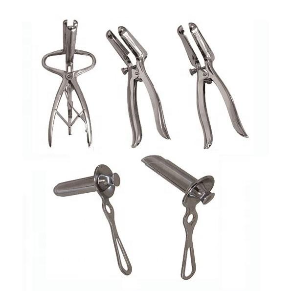 Stainless Steel Bullet Disposable Lighted Anoscope Anal Plug XXL