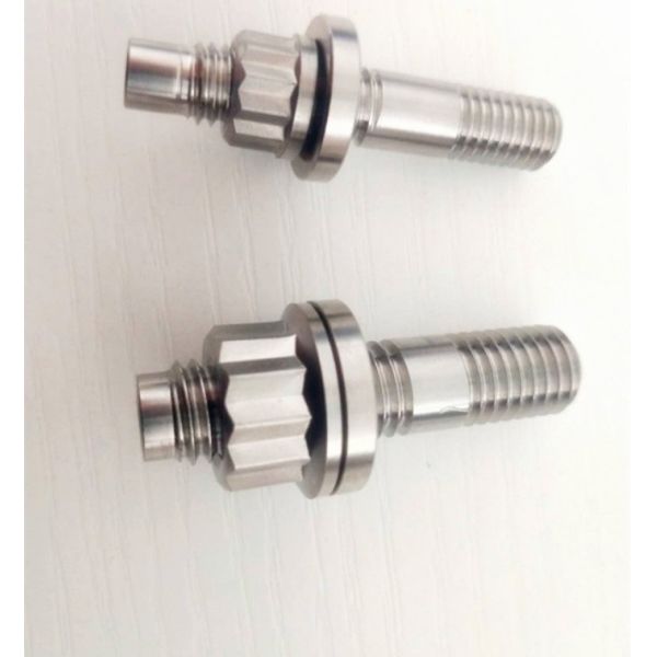 M8 Titanium Stud Washer And Nut Exhaust Manifold Kit