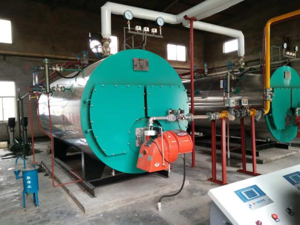 Three Pass Industrial Steam Boilers Gas Fired Hot Water Boiler For Pharmaceutical Industry