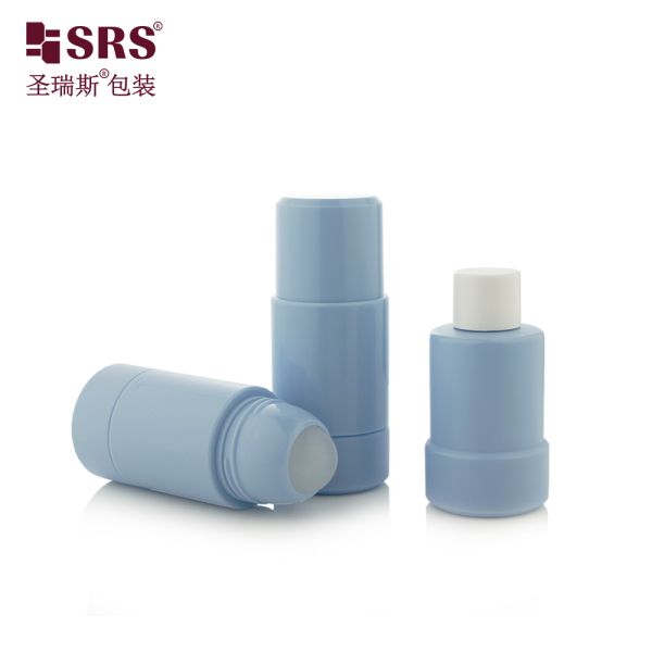 Refillable PP PCR Roll On Bottle 50ml 75ml Cosmetic Packaging