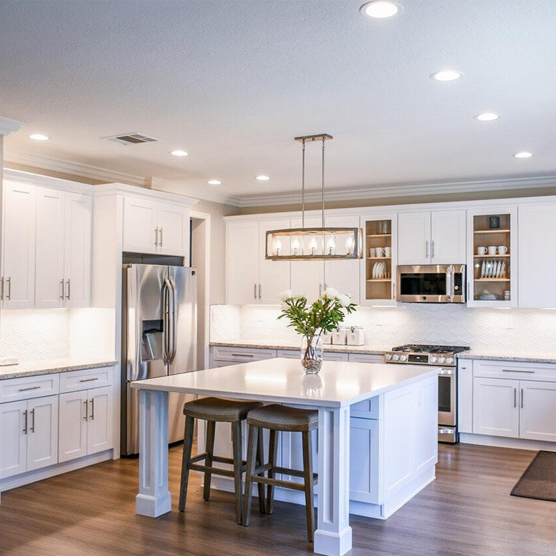 American Kitchen Cabinet Kitchen Units Set Furniture Cabinet with Modern Design Style