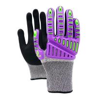 13 Gauge Original Design Nitrile Sandy Impact Resistant Gloves EN388 4X43C Sew On