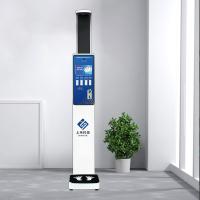 Escalas médicas humanas a fichas de Bluetooth Bmi que medem a altura e o peso