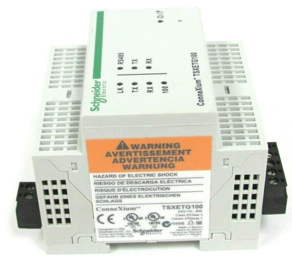 SCHNEIDER Electric TSXETG100 Ethernet Gate Module  GATEWAY MODULE BRAND-NEW