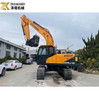 22T Usado Hyundai 220LC Excavator 220LC-9 220LC-9S 0.92m3 Balde